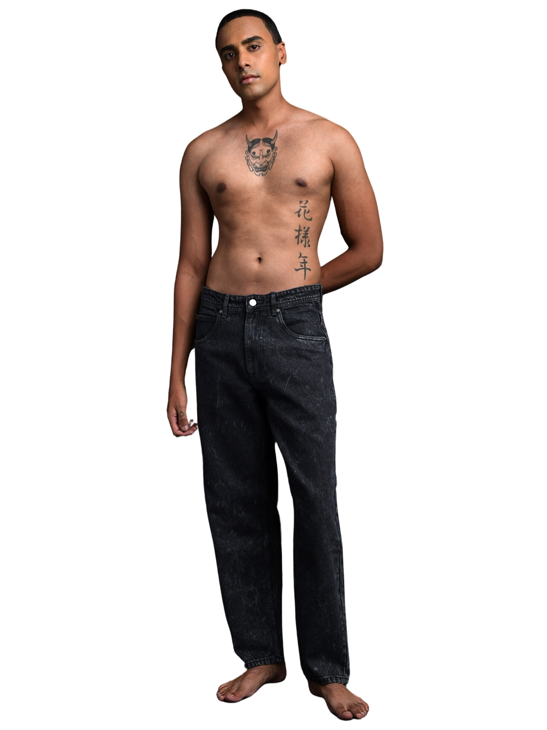 Grey Baggy Jeans