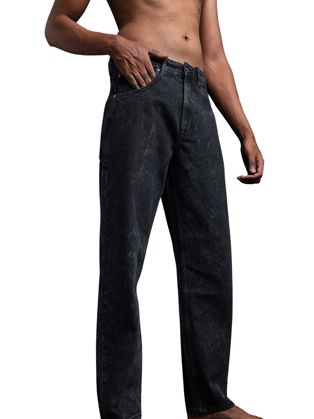 Grey Baggy Jeans