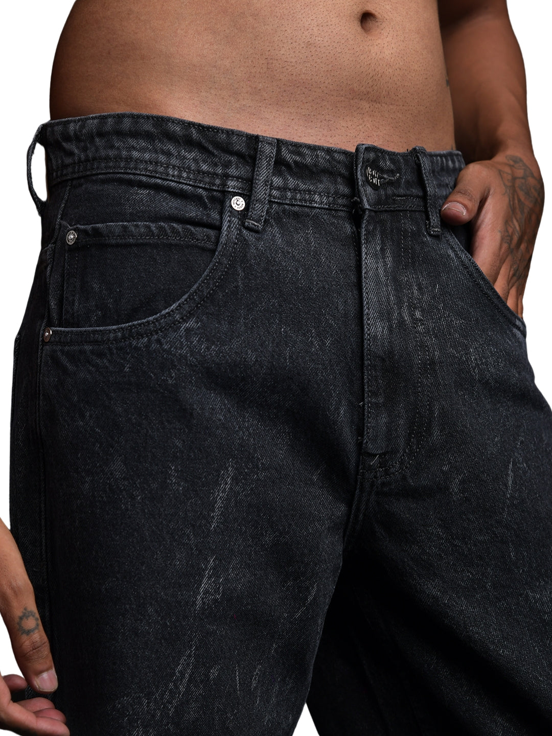 Grey Baggy Jeans