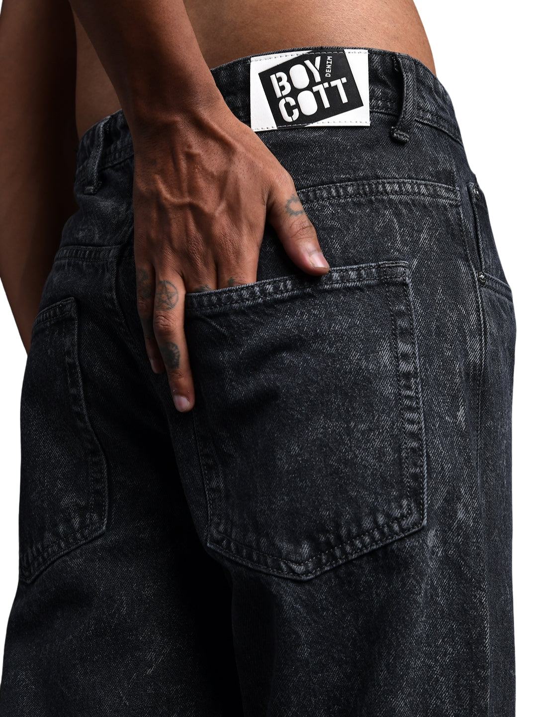 Grey Baggy Jeans