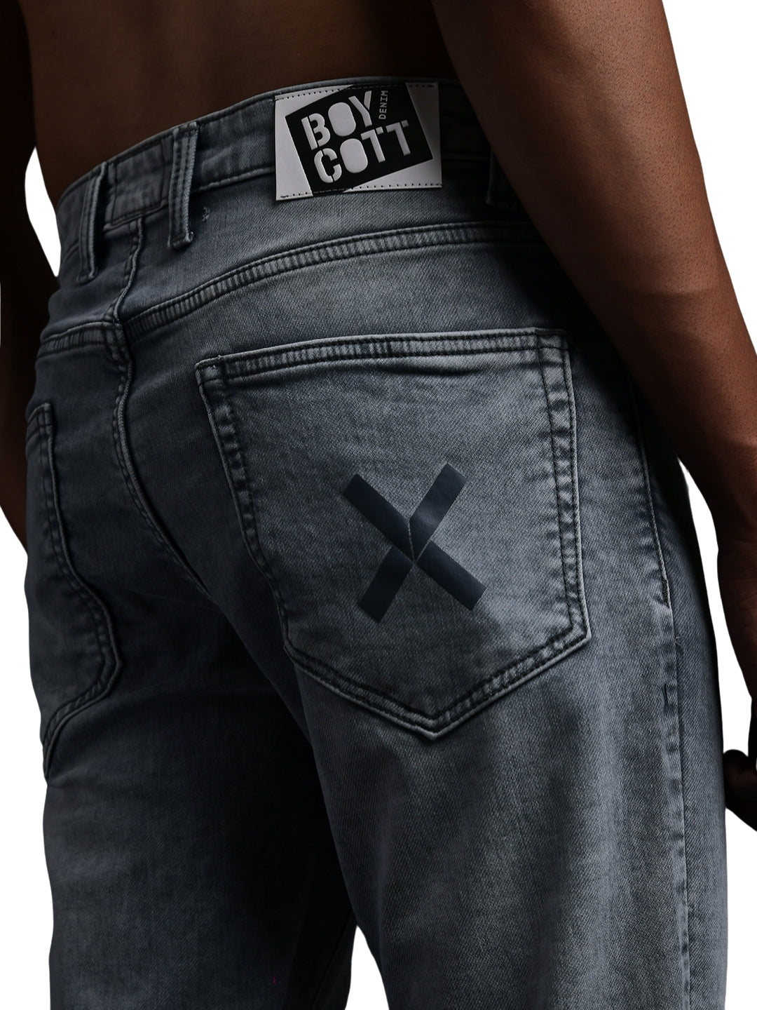 Light Grey Ankle Jeans