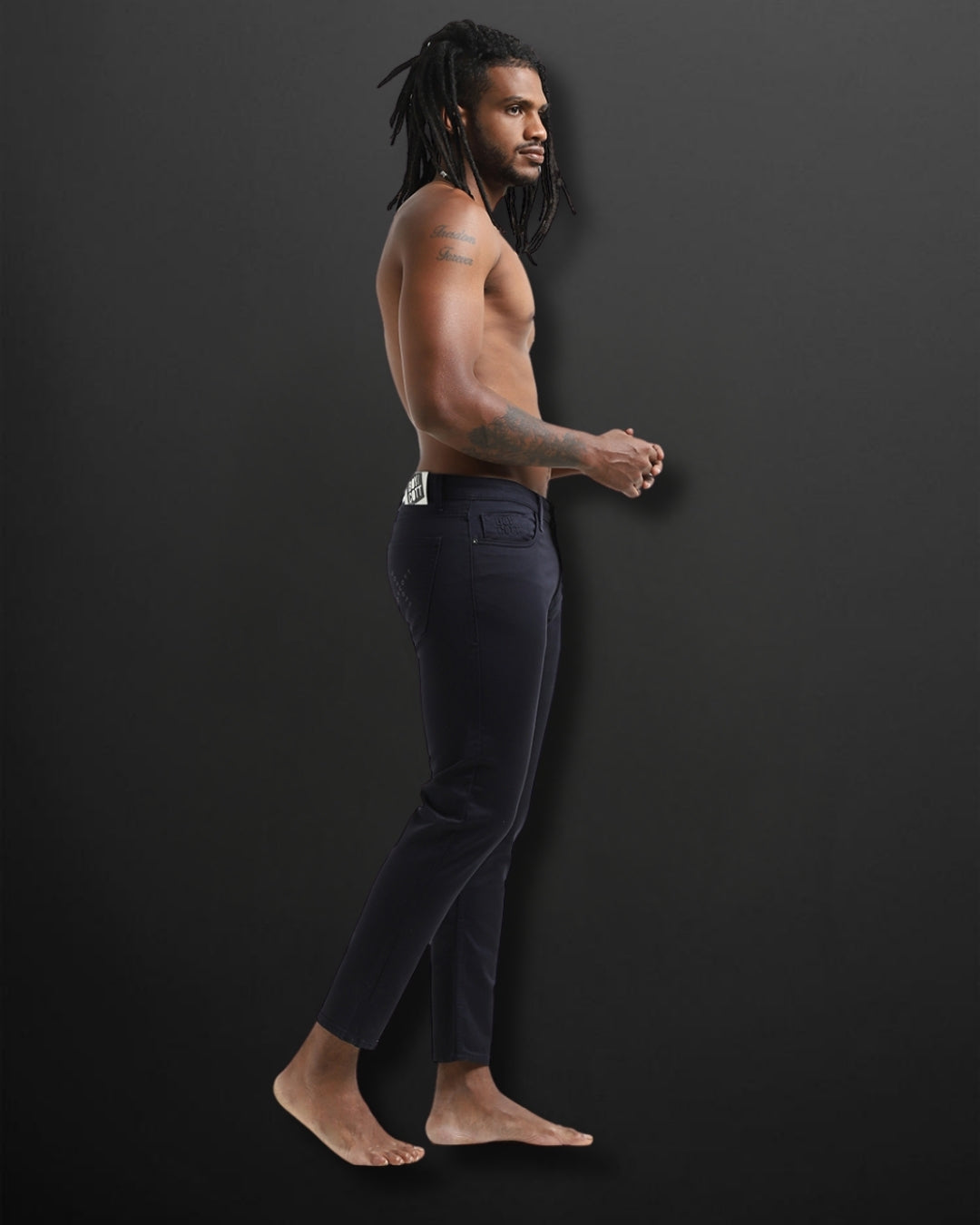 ANKLE FIT JEANS