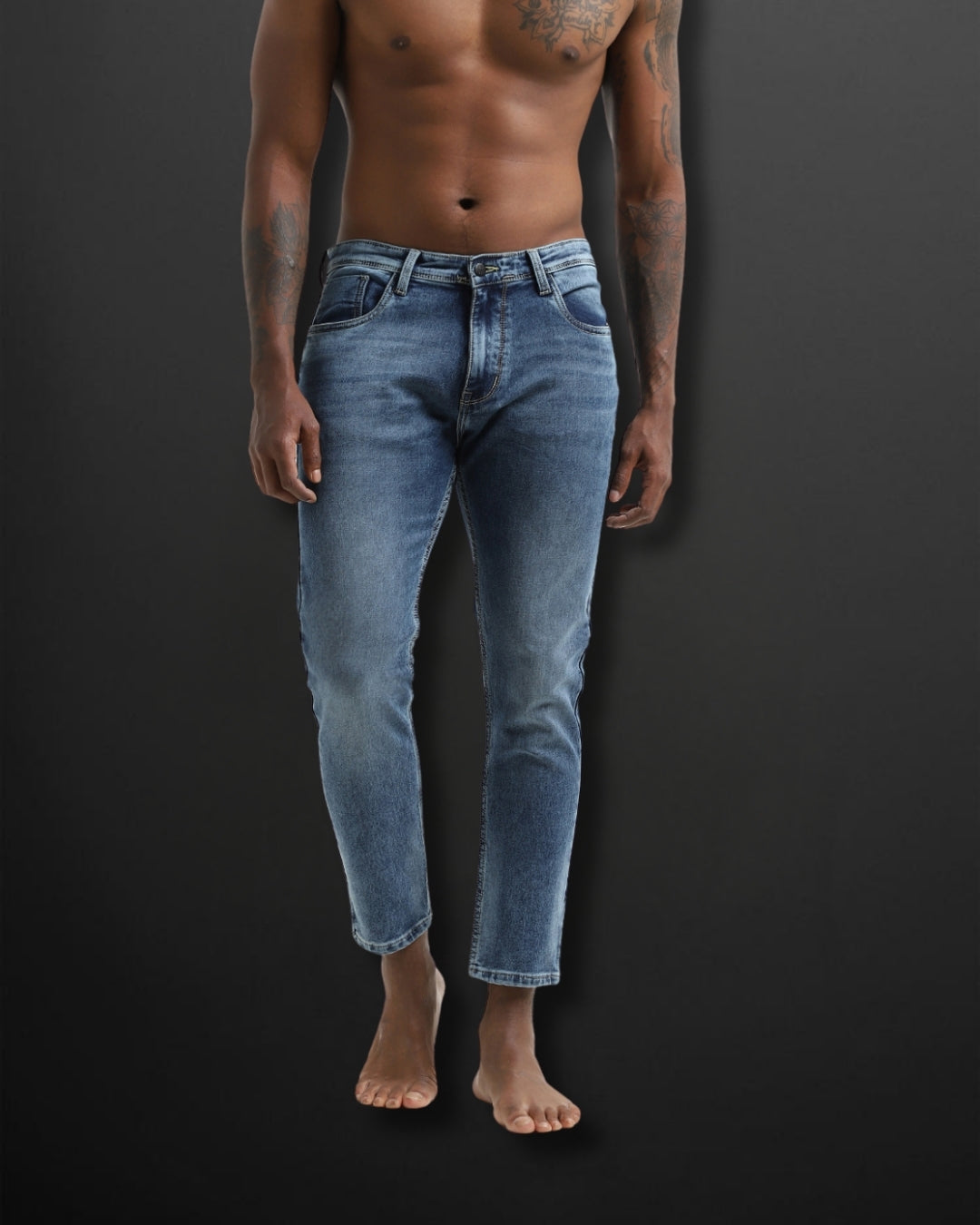 ANKLE FIT JEANS