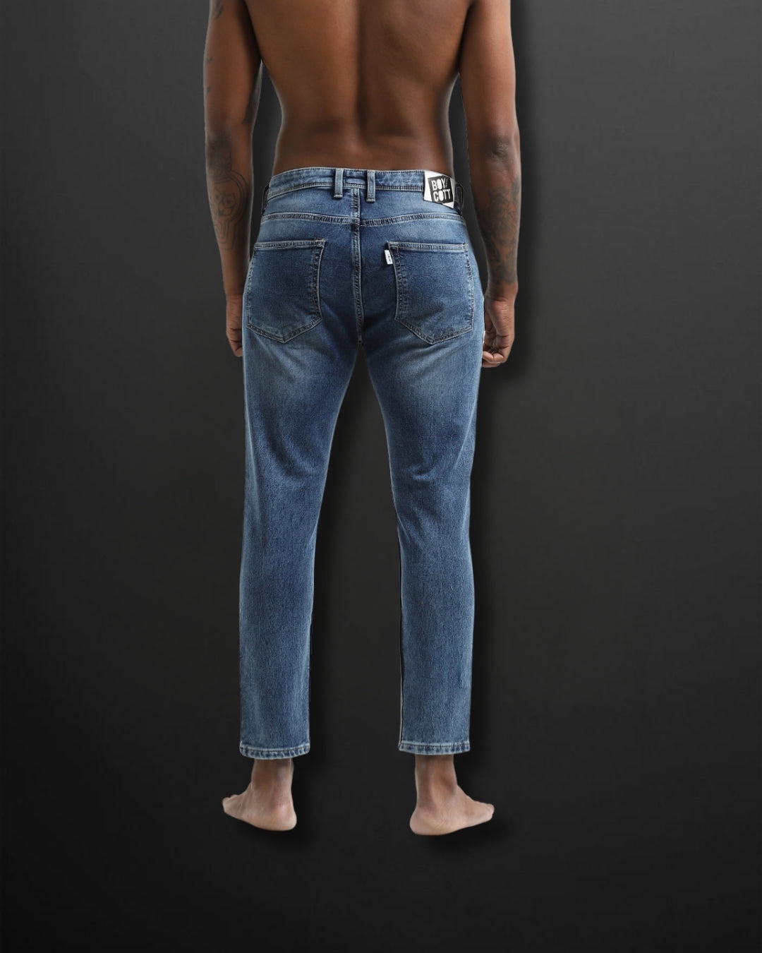 ANKLE FIT JEANS