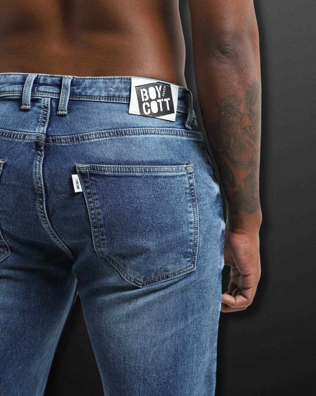 ANKLE FIT JEANS