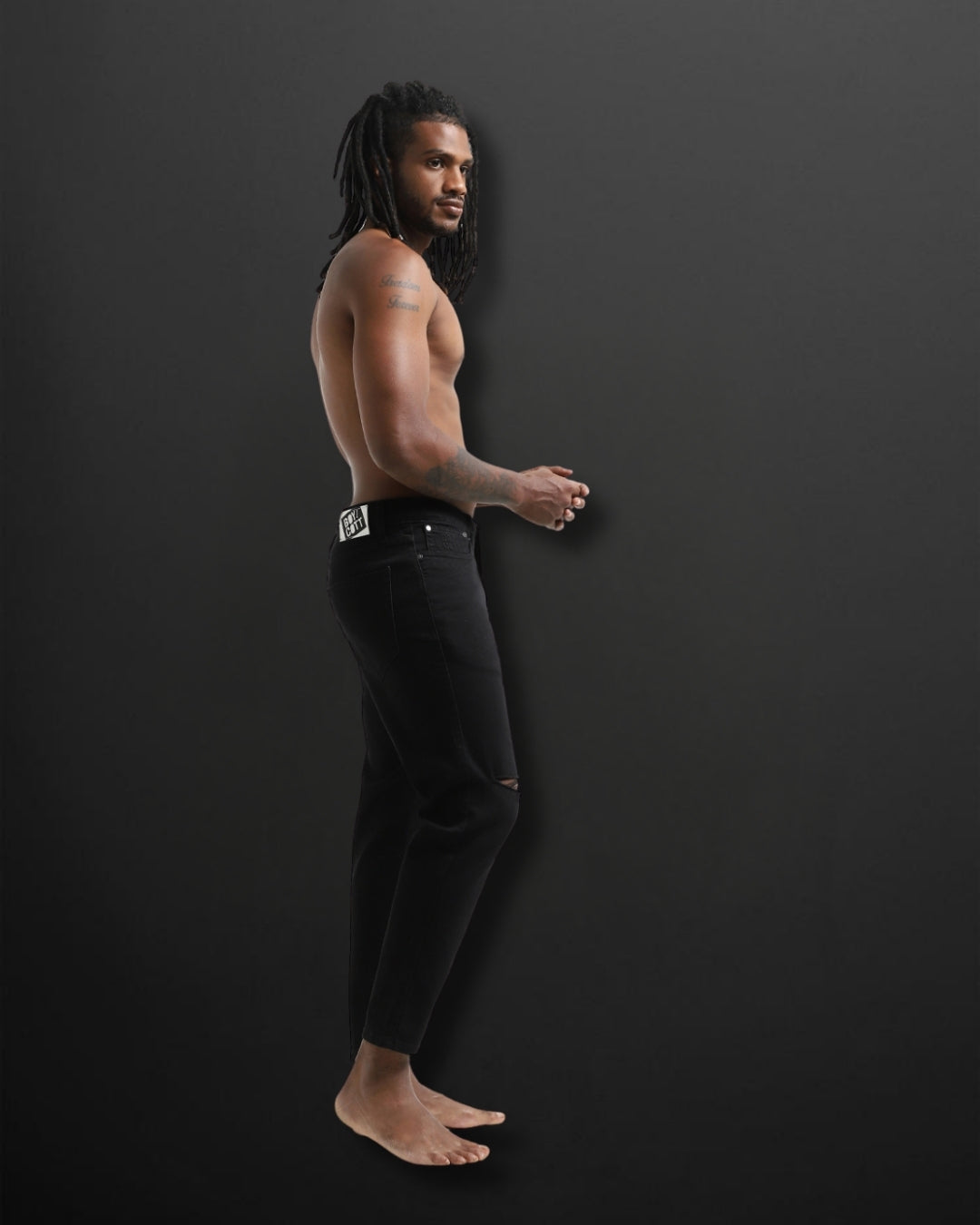 ANKLE FIT JEANS