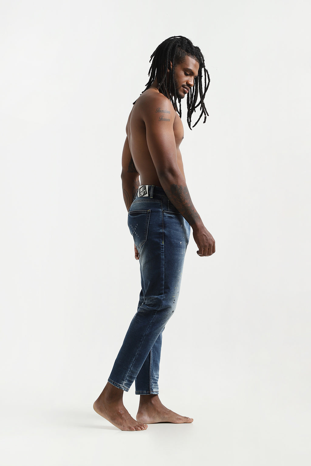 ANKLE FIT JEANS