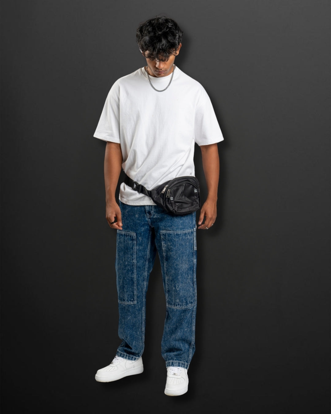 BAGGY JEANS ACID WASH