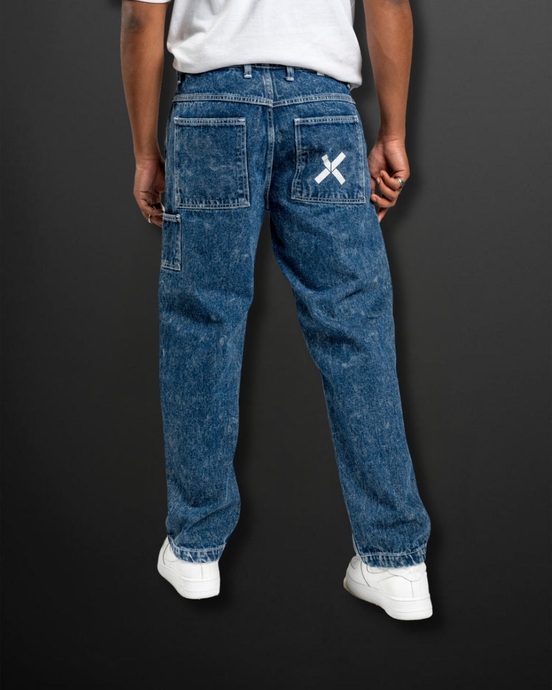 BAGGY JEANS ACID WASH