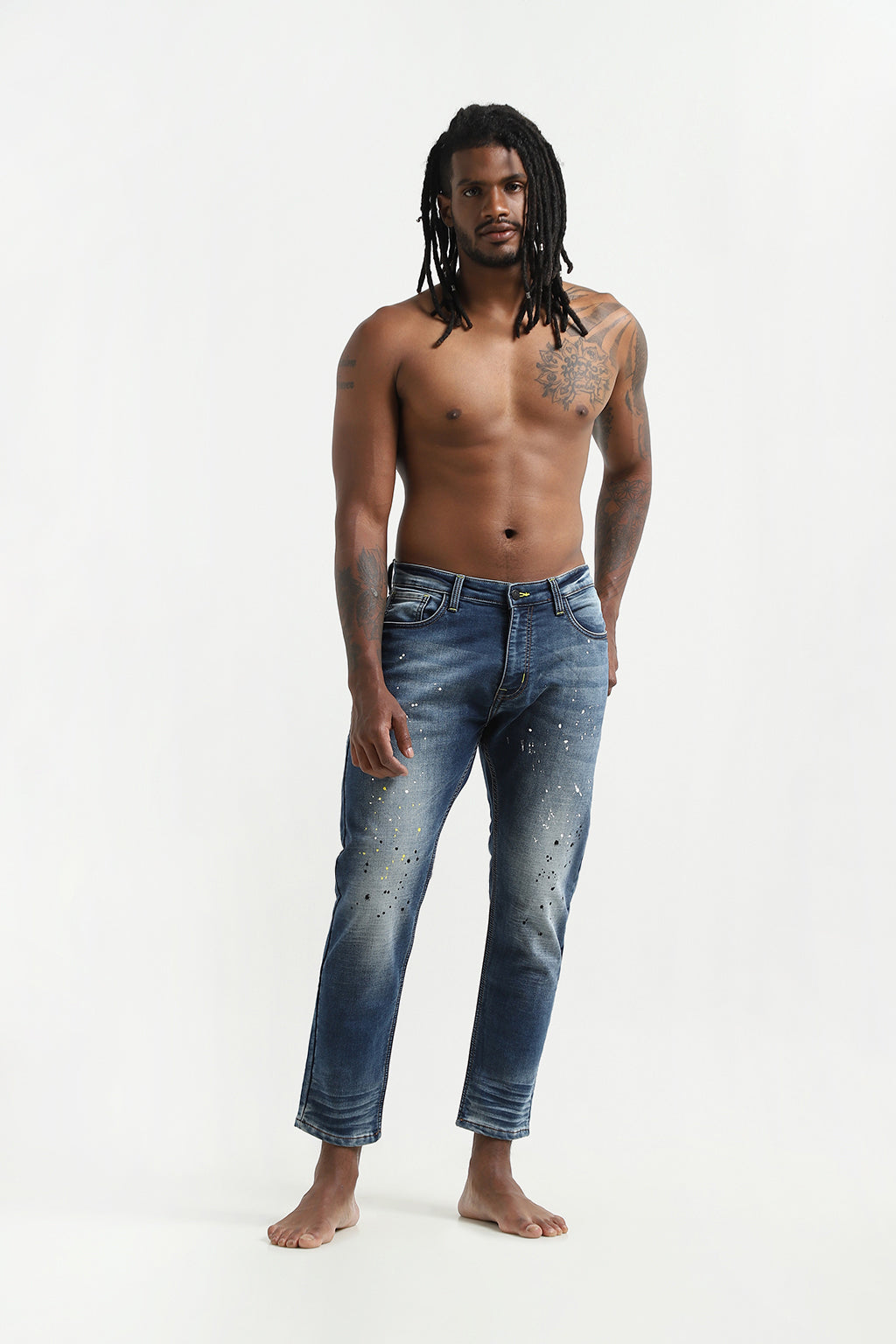 ANKLE FIT JEANS