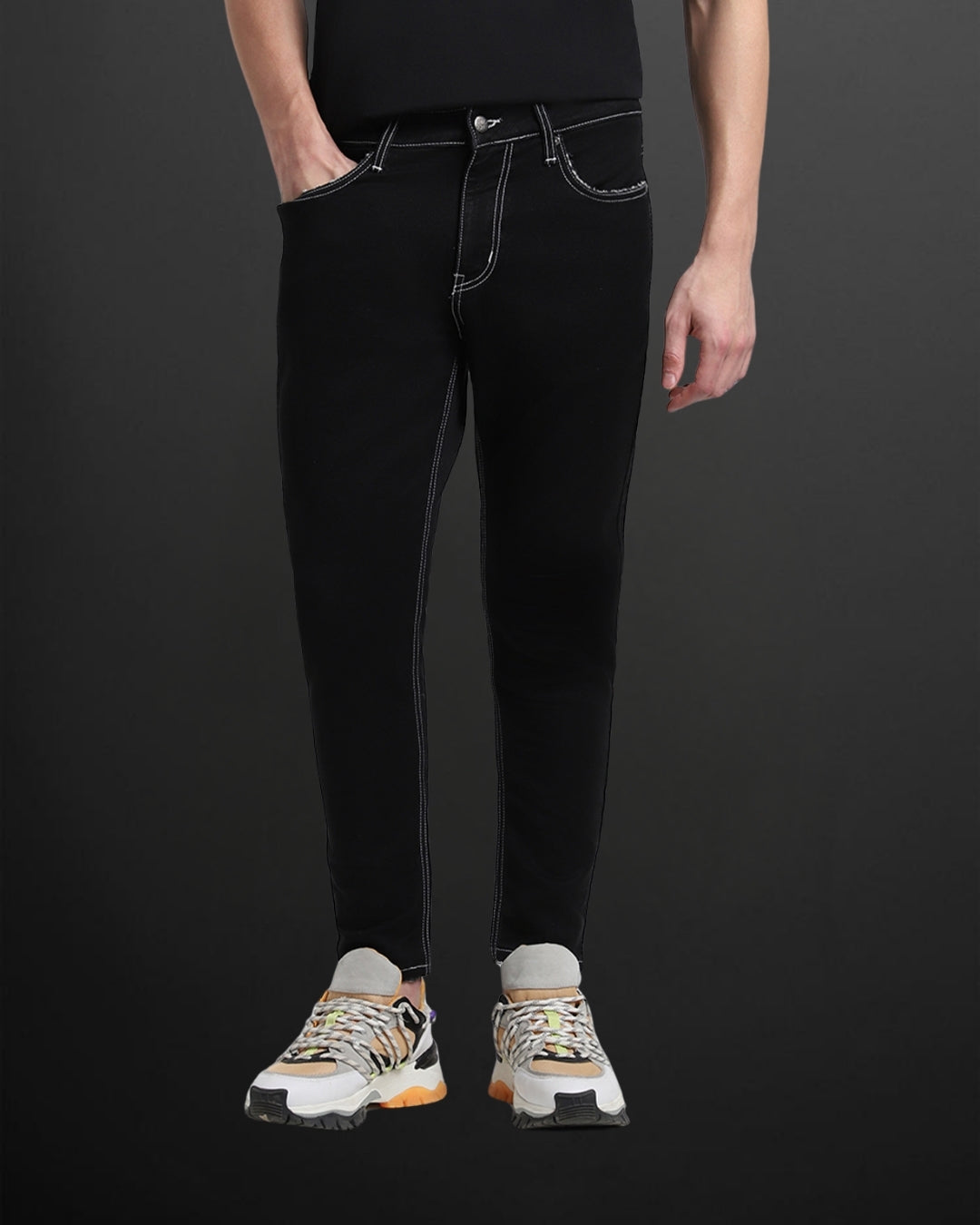 ANKLE FIT JEANS