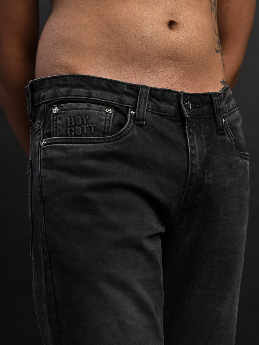 Carbon Black Slim Fit Jeans