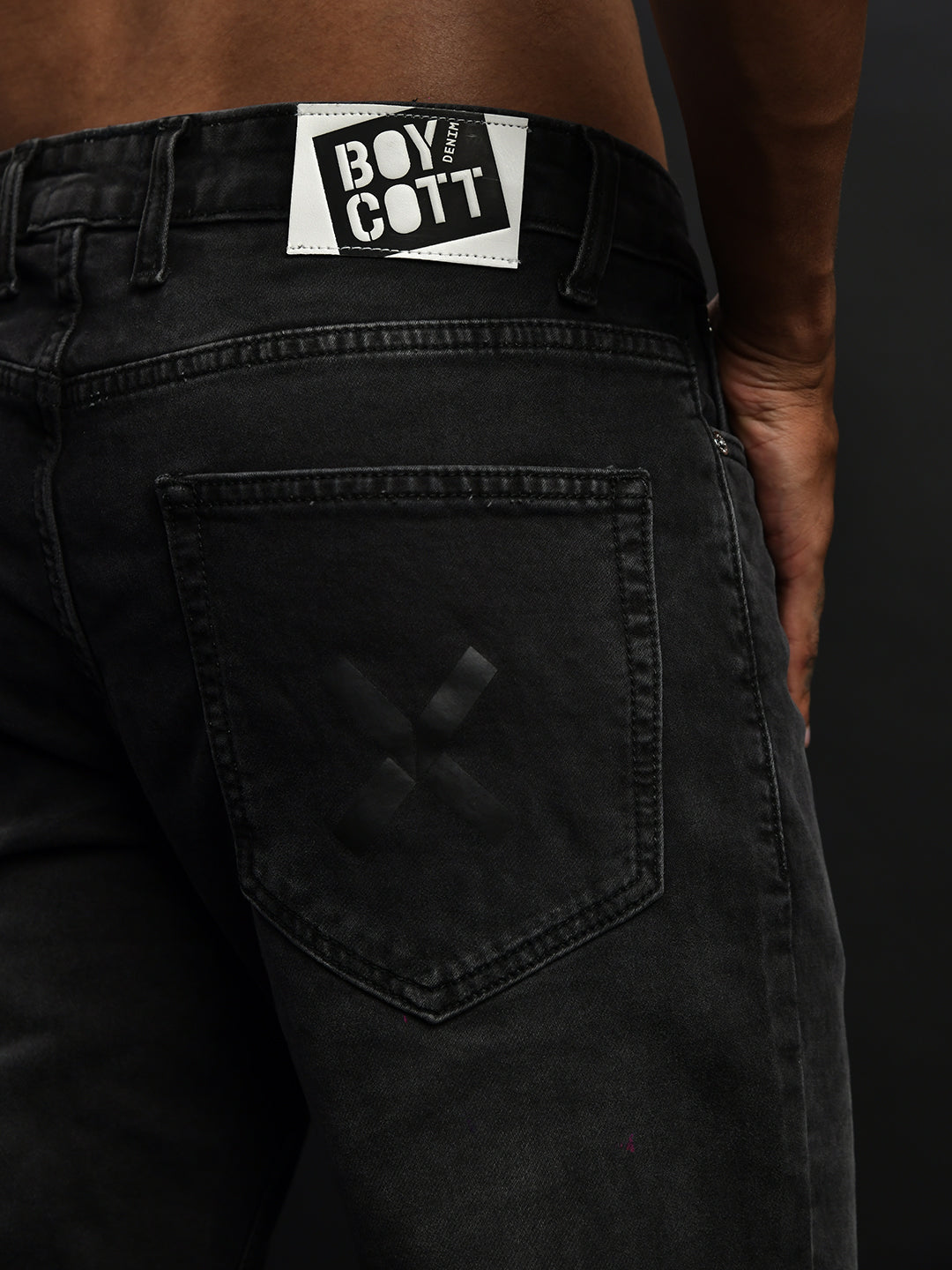 Carbon Black Slim Fit Jeans