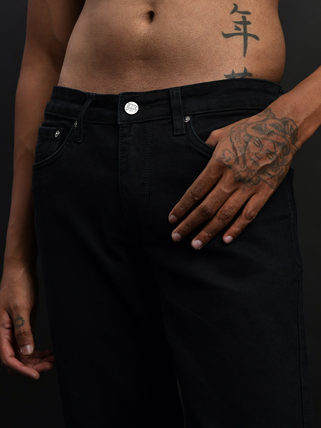 Black Slim Fit Jeans