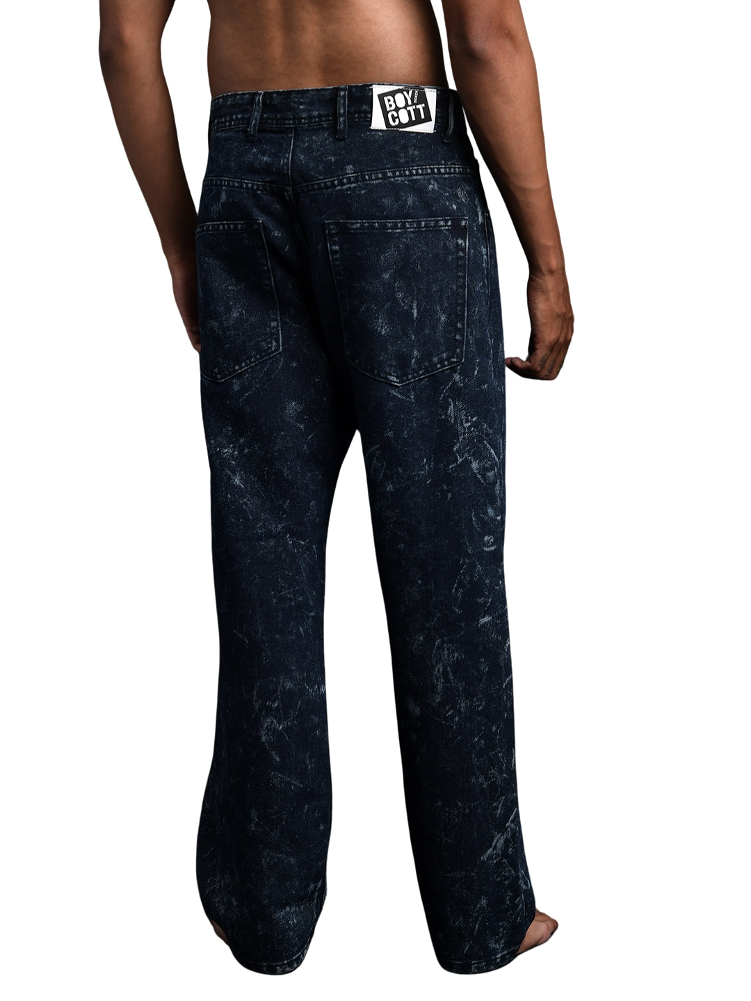 Acid Wash Baggy Jeans