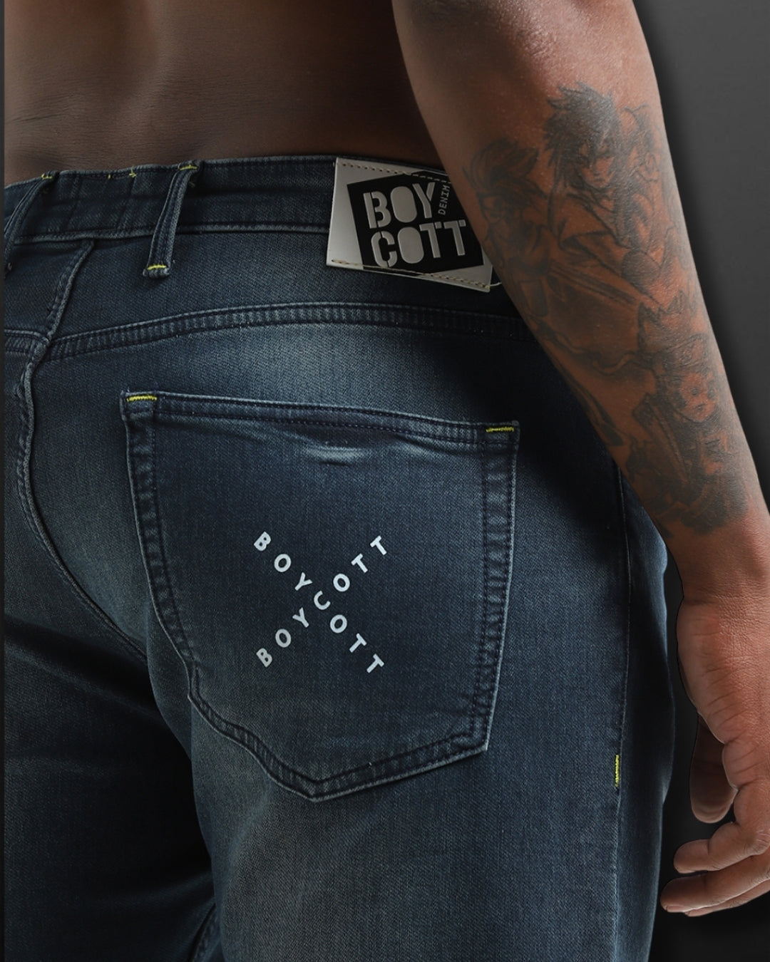 ANKLE FIT JEANS