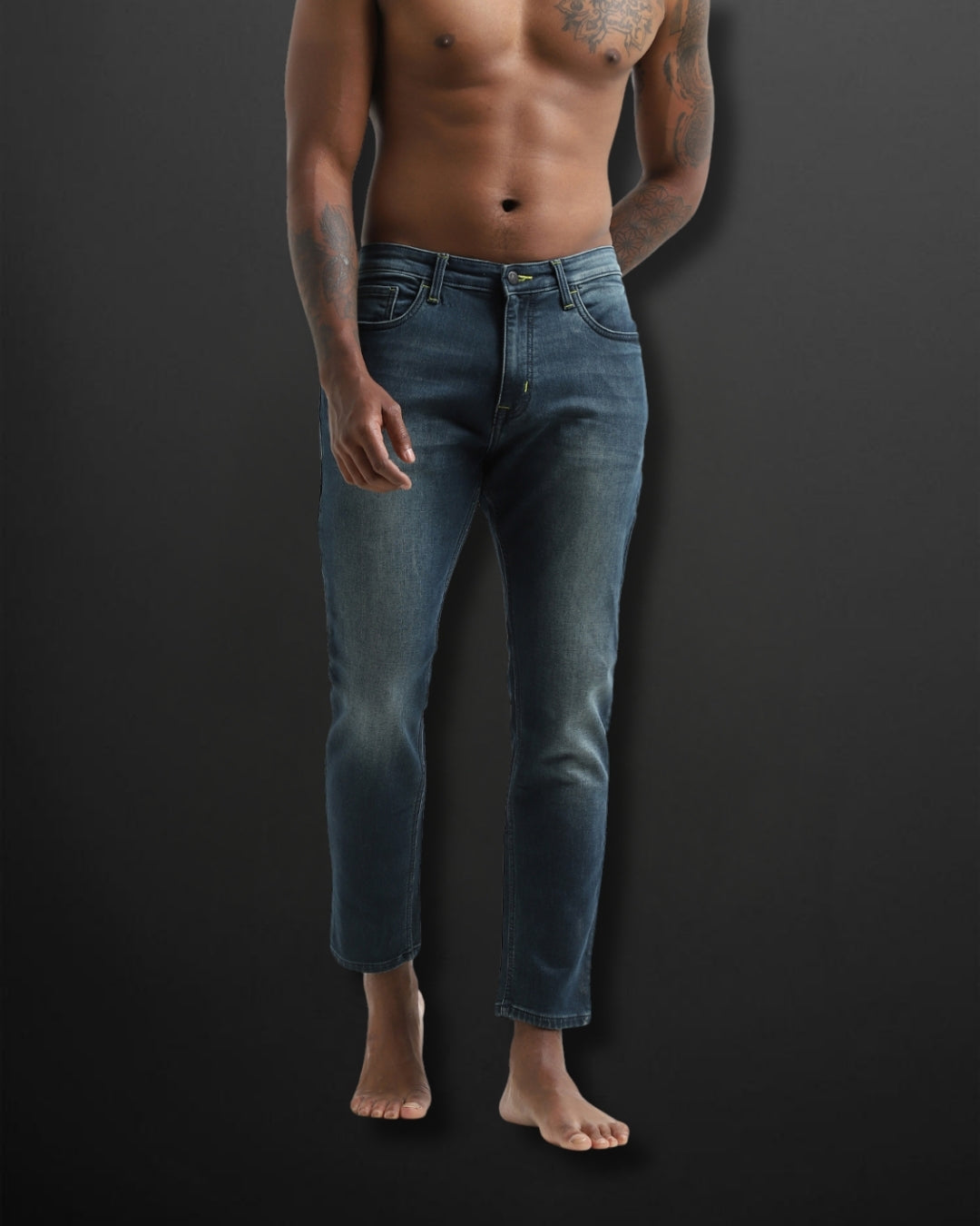 ANKLE FIT JEANS