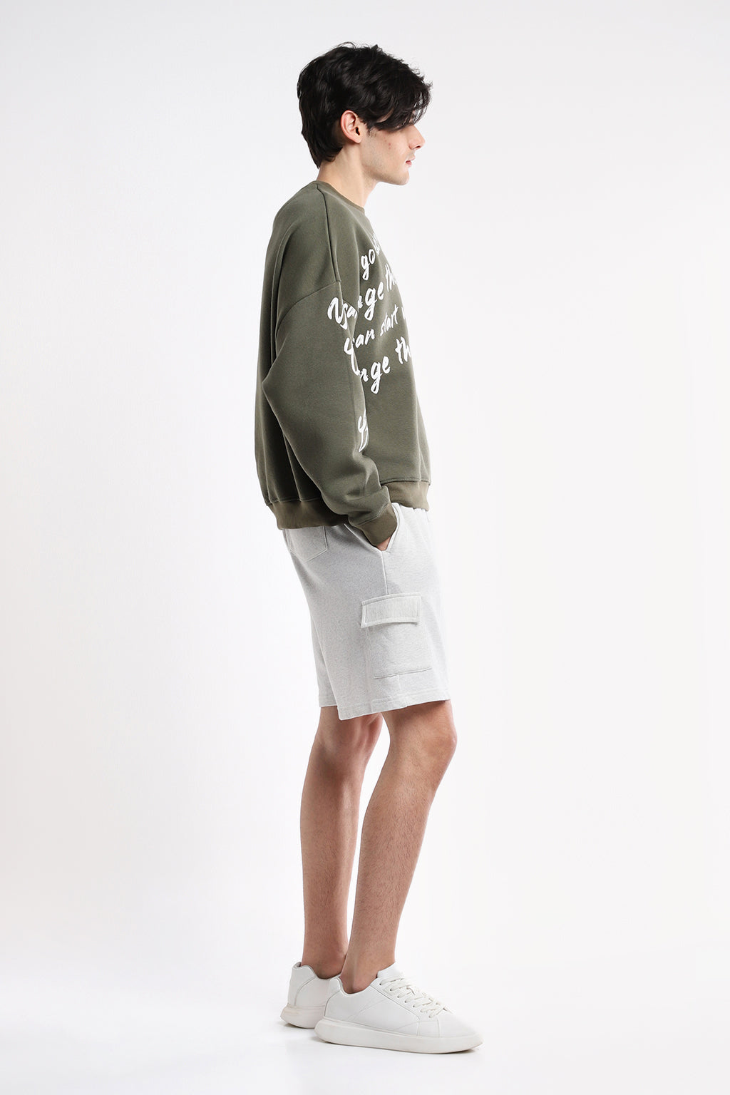 PRINTED OVERSIZE SWEATSHIRT