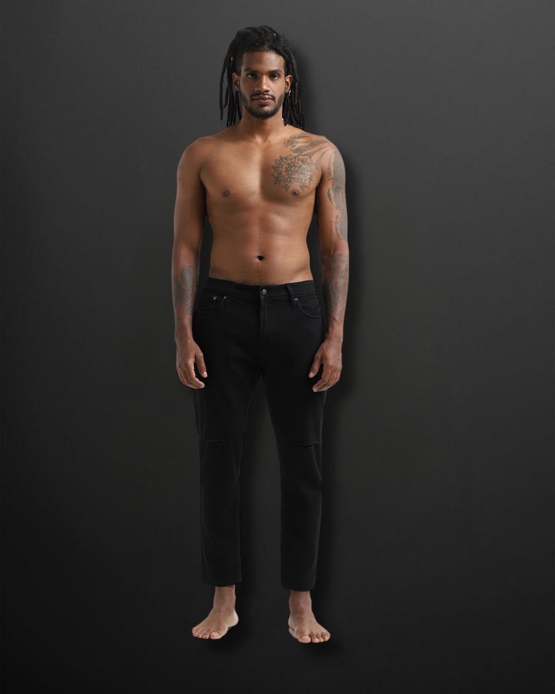 ANKLE FIT JEANS