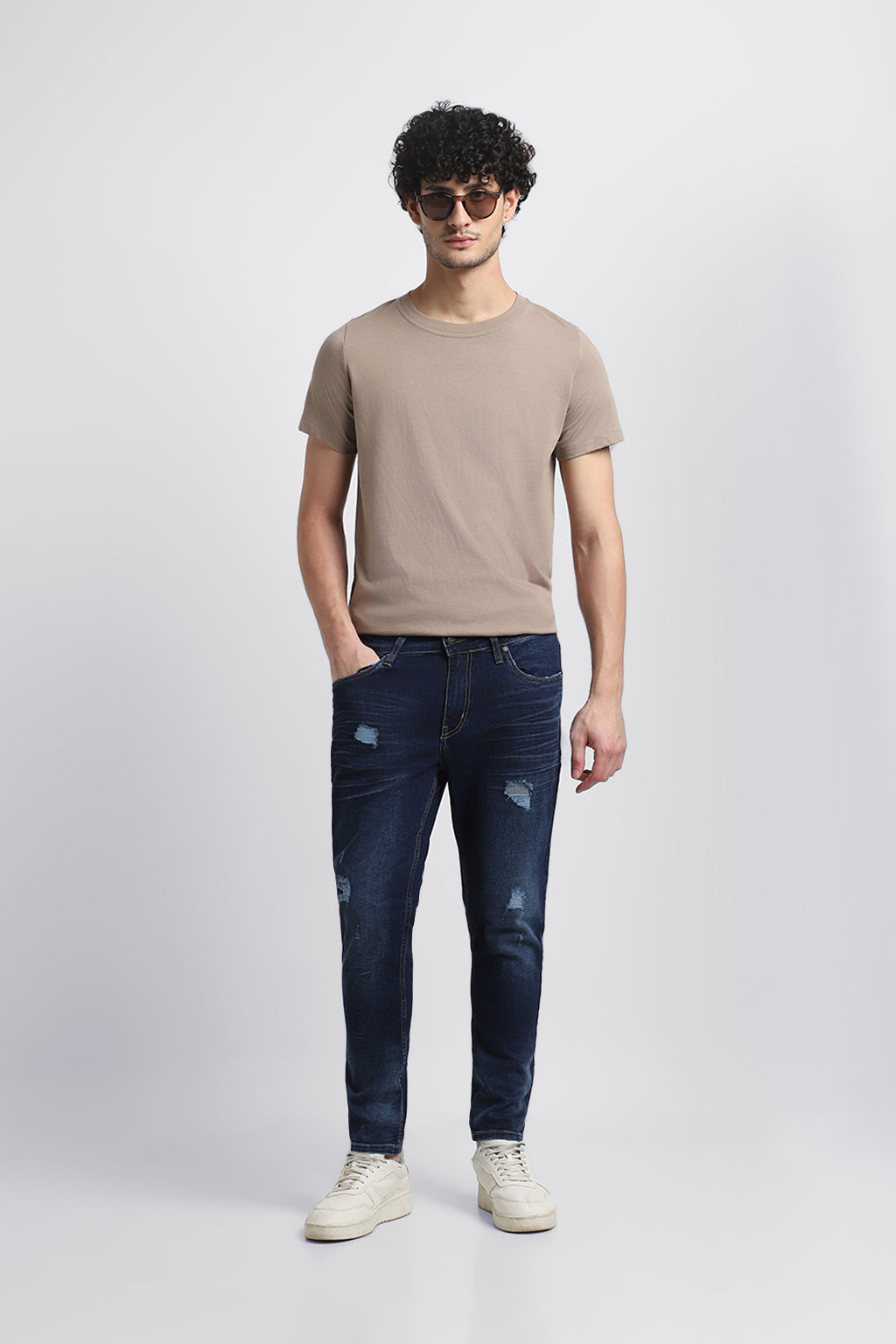 ANKLE FIT JEANS