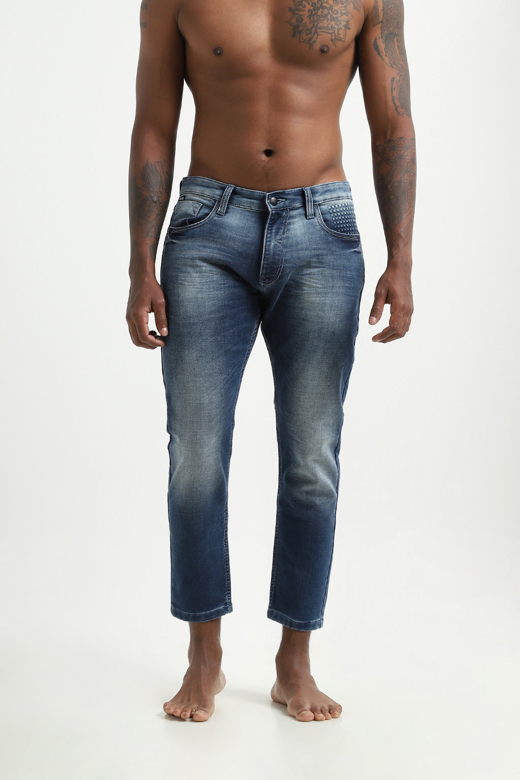 ANKLE FIT JEANS